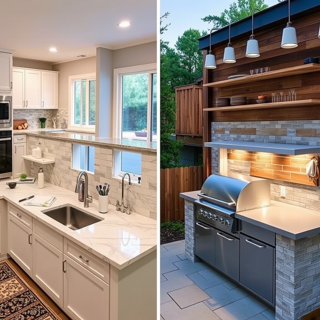 Comparing Standard to Commercial and Outdoor Countertops