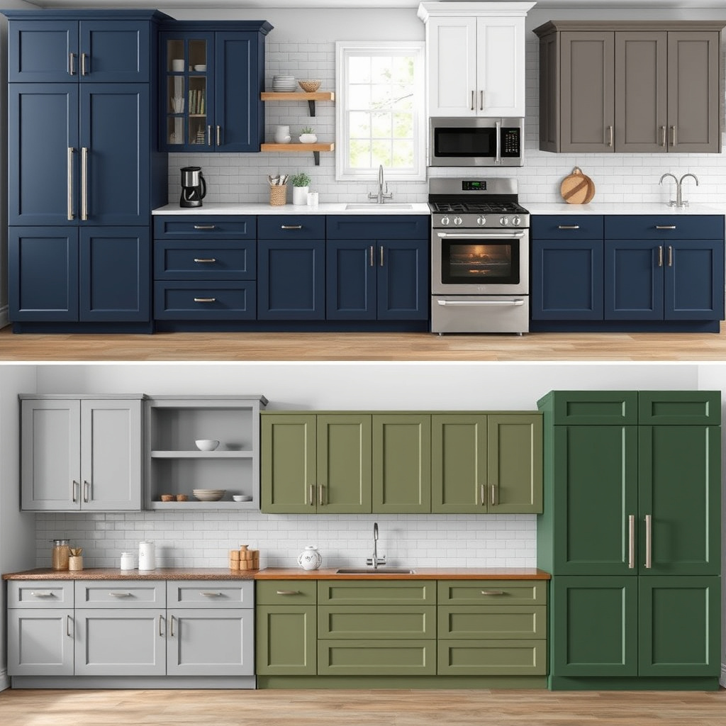 Current Kitchen Cabinet Color Trends