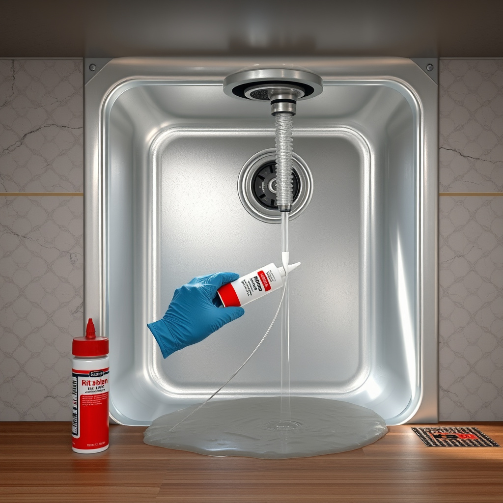 Applying Sealant to Prevent Water Damage