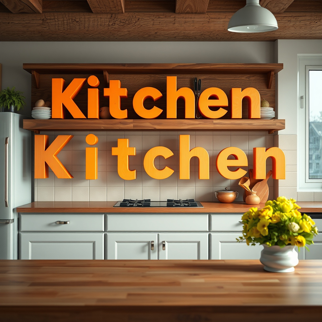 Breaking Down the Letters in Kitchen