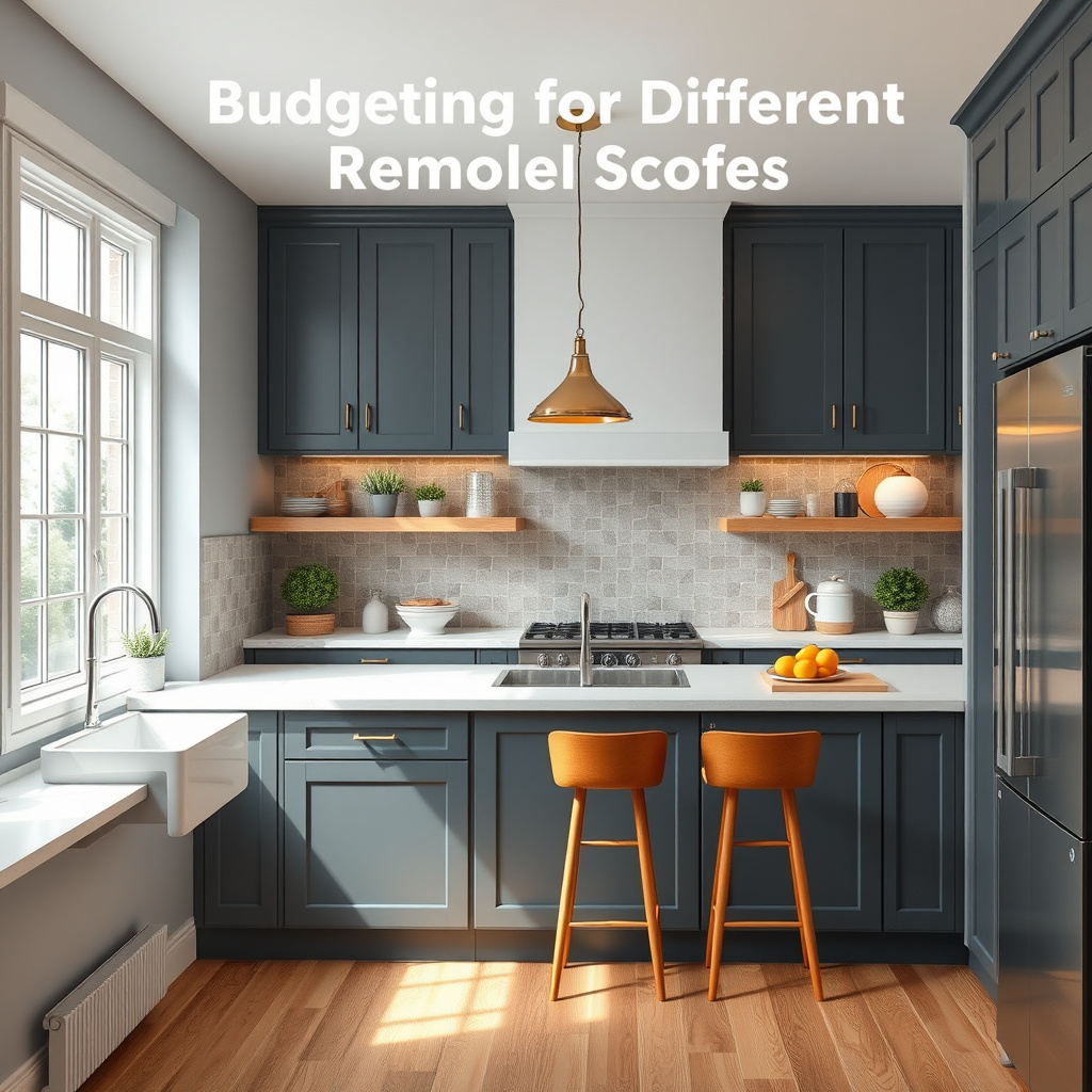Budgeting for Different Remodel Scopes