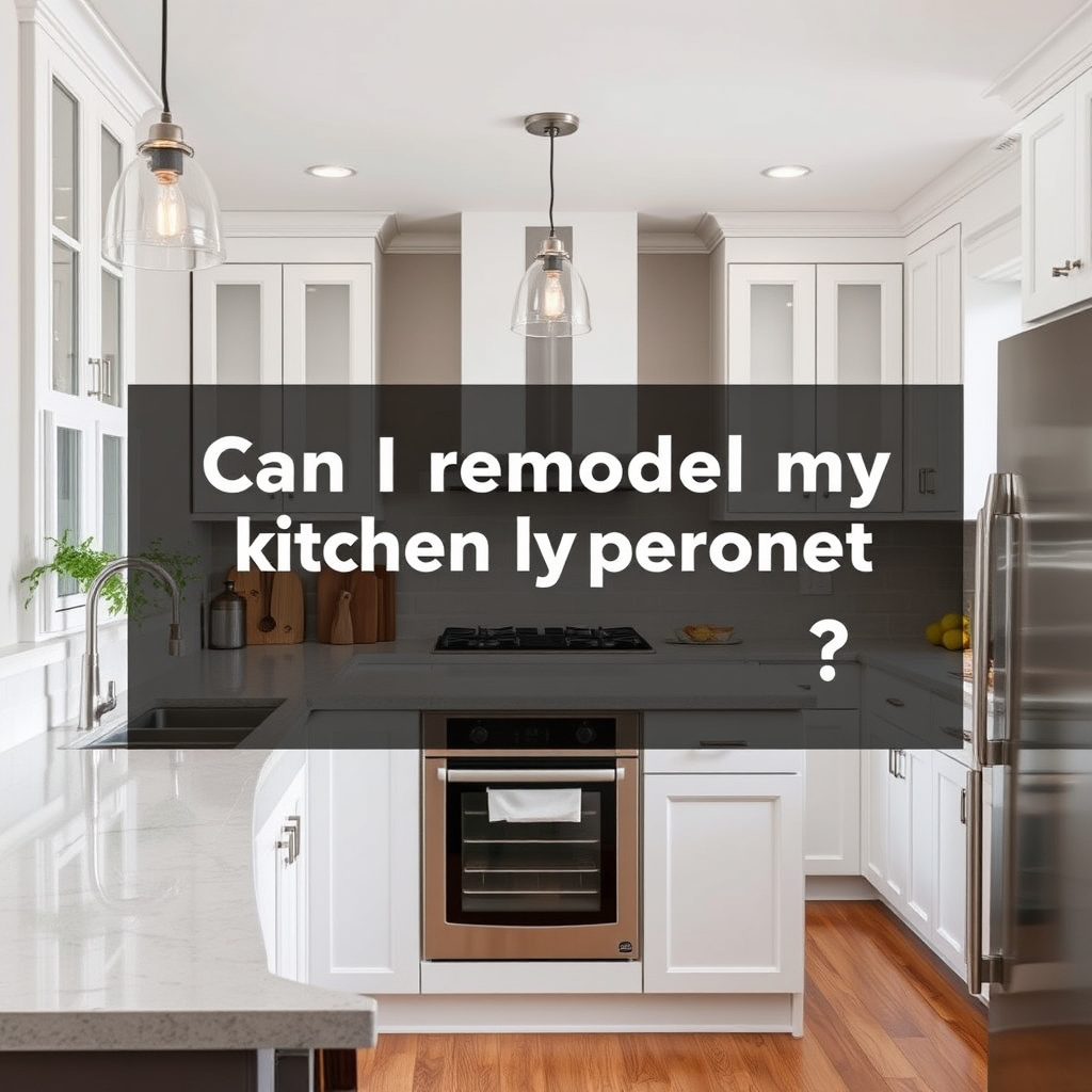 Can I remodel my kitchen without a permit?