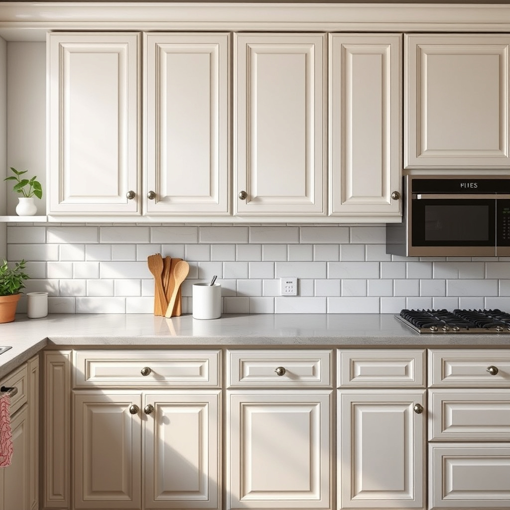 Can I use a magic eraser on painted cabinets?
