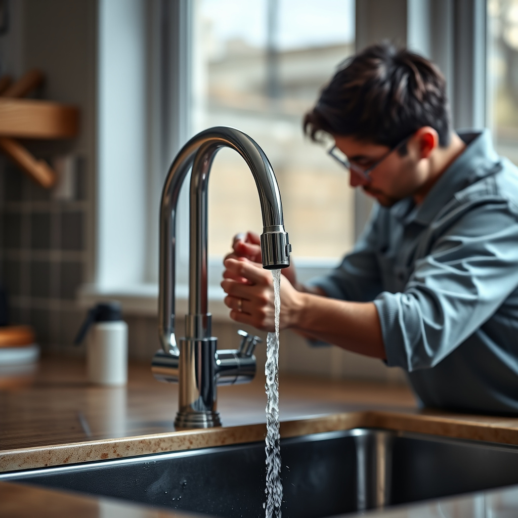 Checking for leaks and faucet function