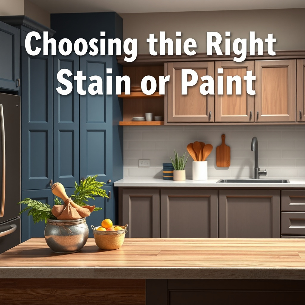 Choosing the Right Stain or Paint