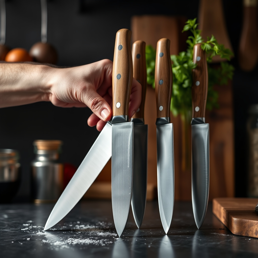 Cleaning and Storing Sharpened Knives