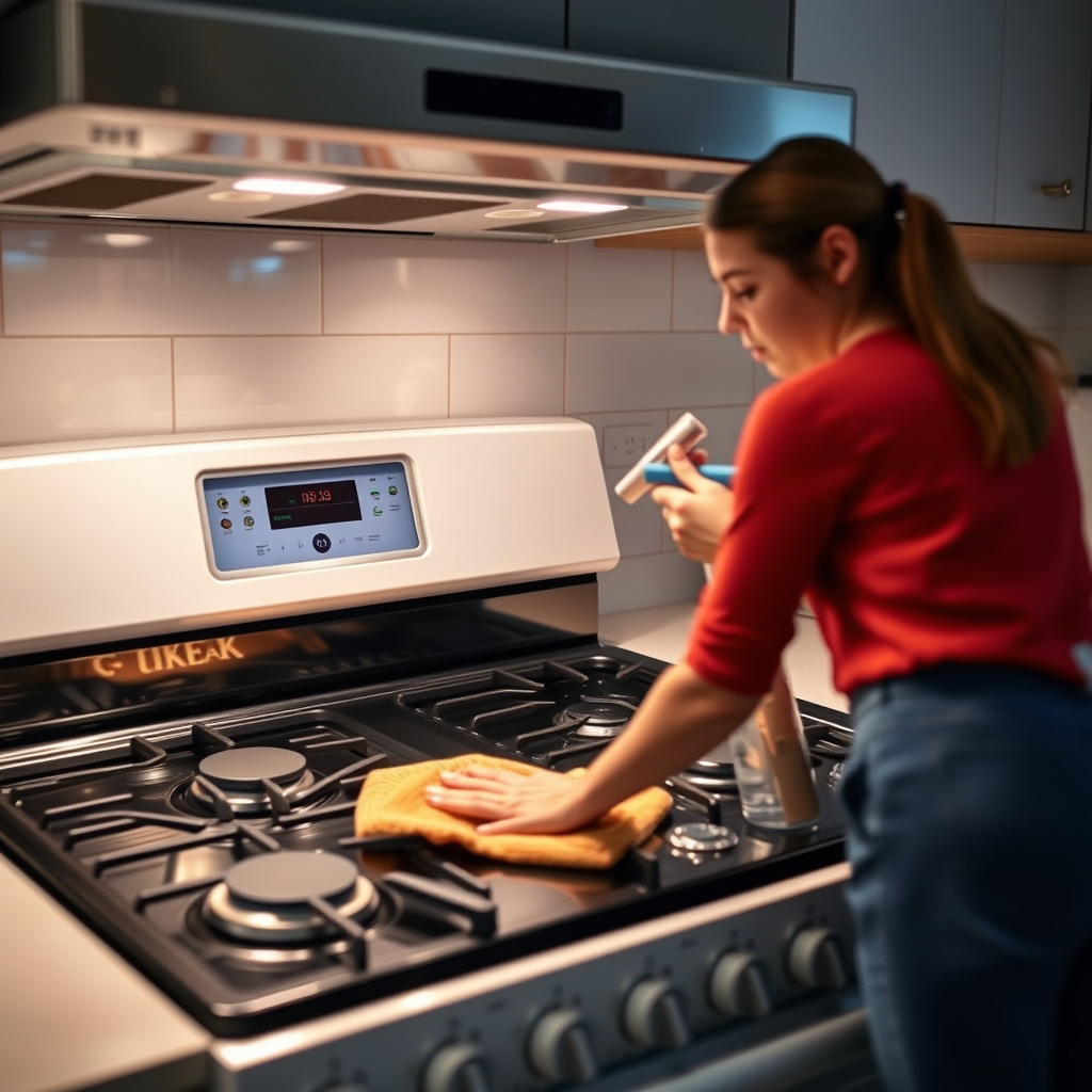 How to Clean Kitchen Efficiently: Step-by-Step Guide for a Sparkling Space 9 Cleaning the Stove and Oven