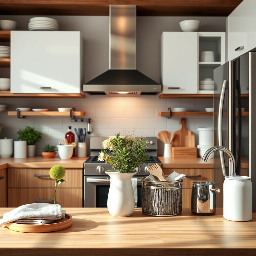 How to Deep Clean Kitchen: A Step-by-Step Guide for Sparkling Results 4 Clearing and Decluttering the Kitchen