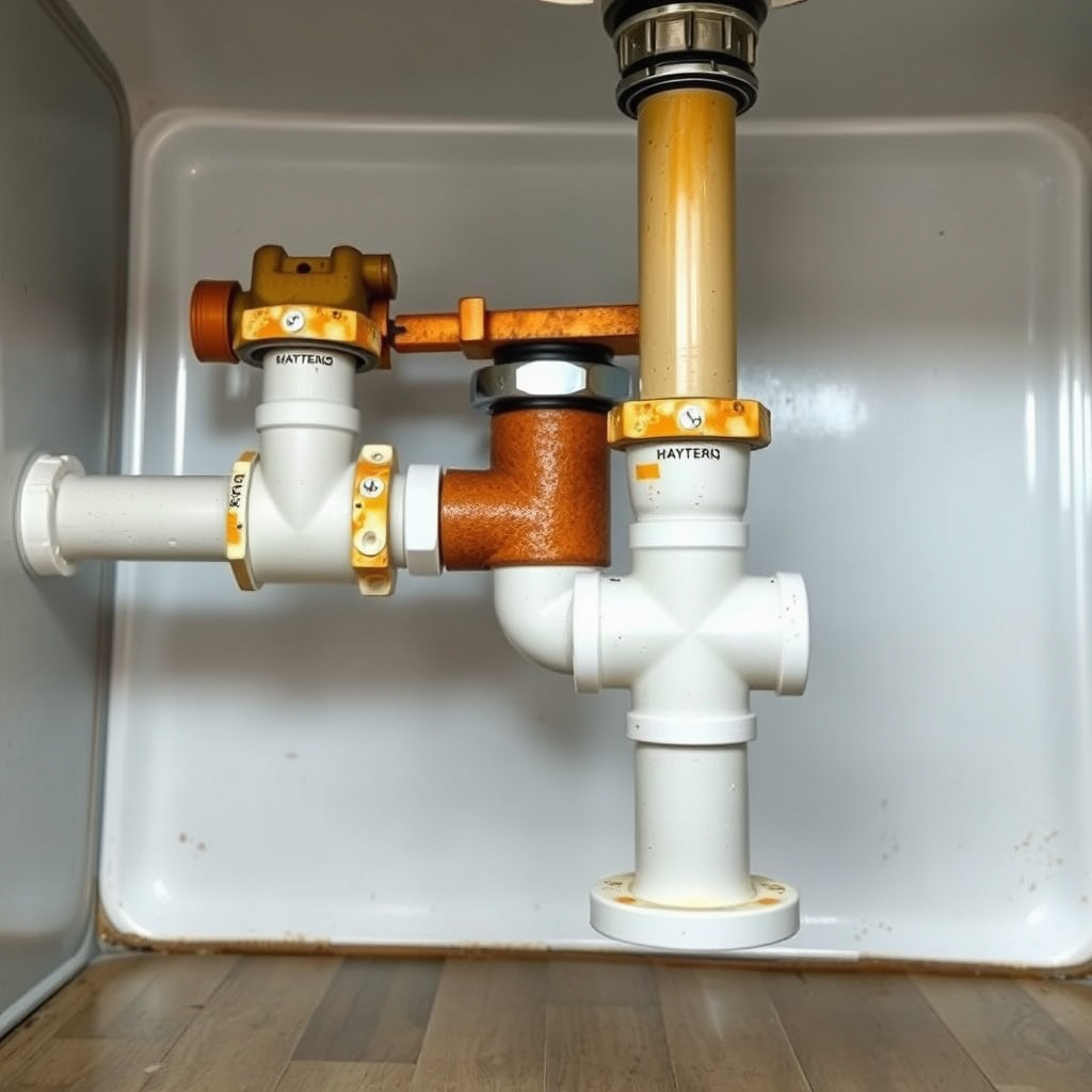 Connecting the Drain to the Waste Pipe