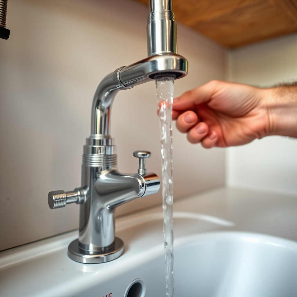 Connecting Water Supply Lines and Testing