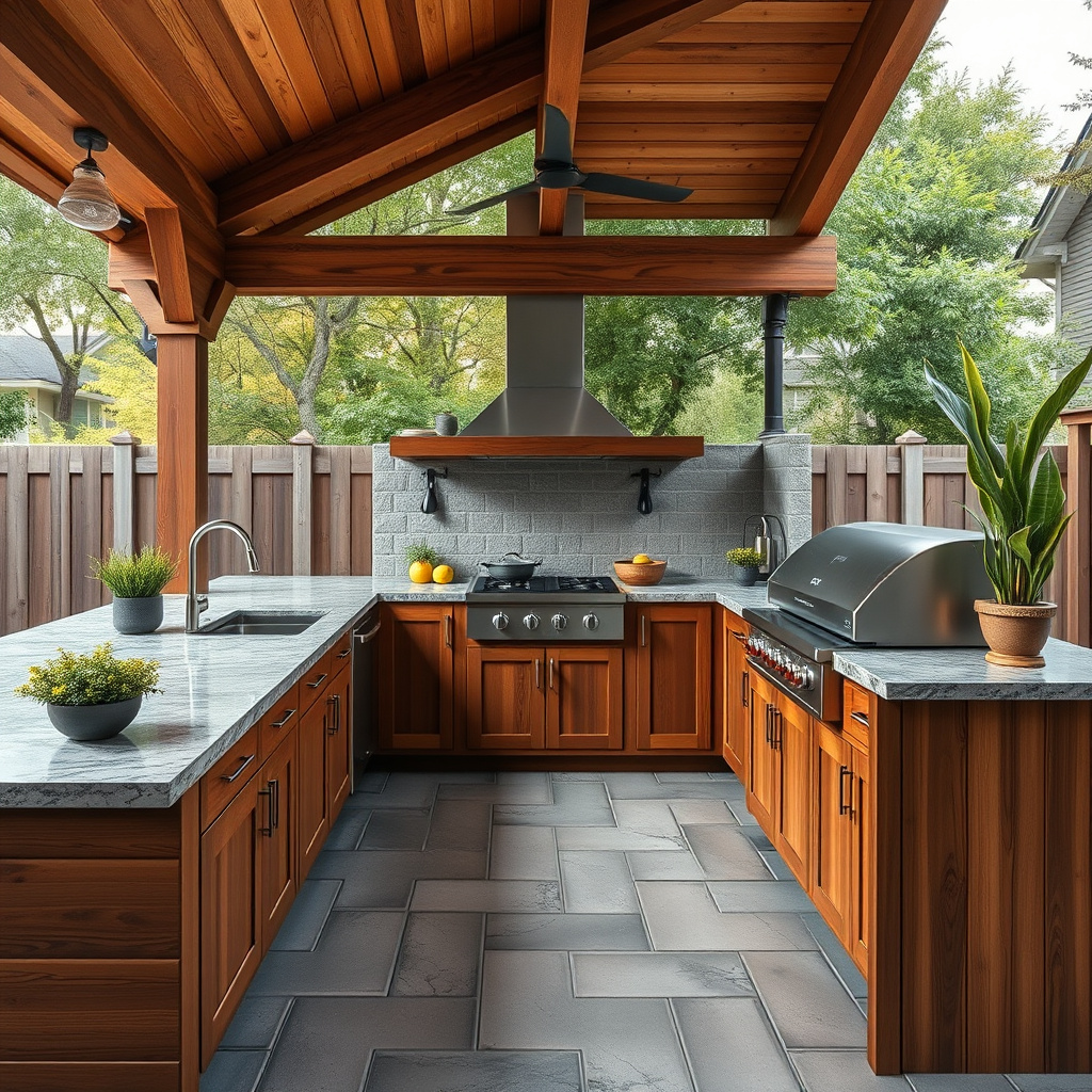 How to Build an Outdoor Kitchen: A Step-by-Step Guide for Your Backyard 6 Countertops Suitable for Outdoor Use