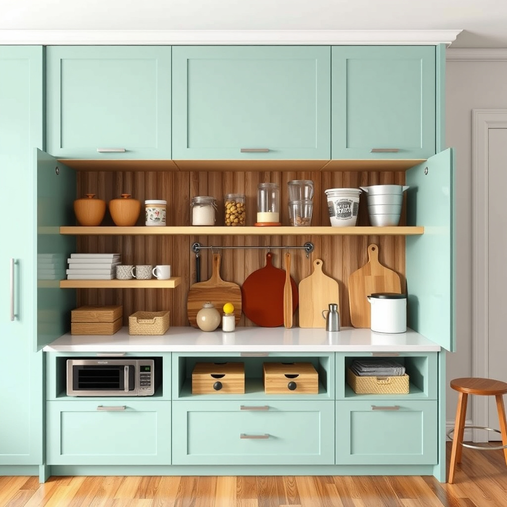 Creative Use of Vertical and Hidden Storage