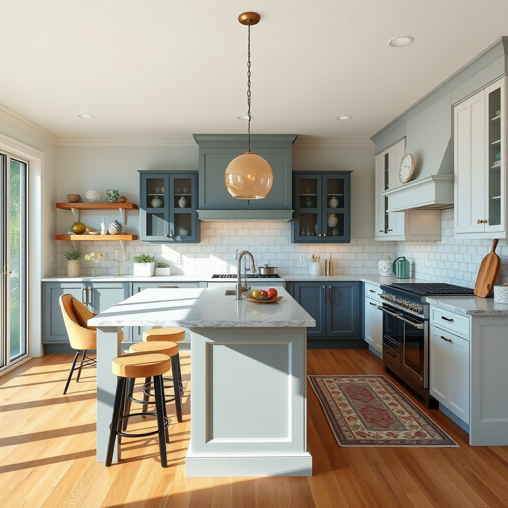 Custom-Built Kitchen Islands