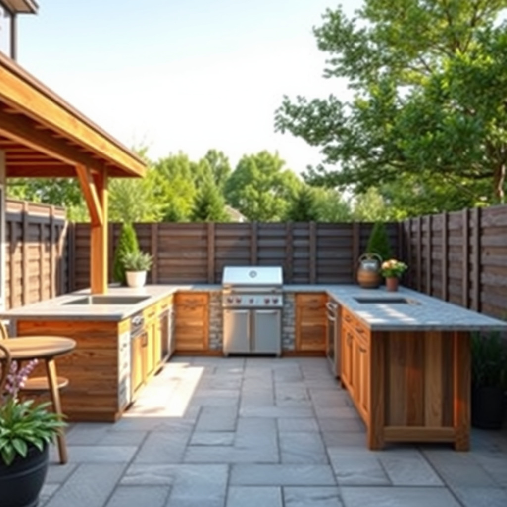 How to Build an Outdoor Kitchen: A Step-by-Step Guide for Your Backyard 4 Deciding on the Kitchen Footprint
