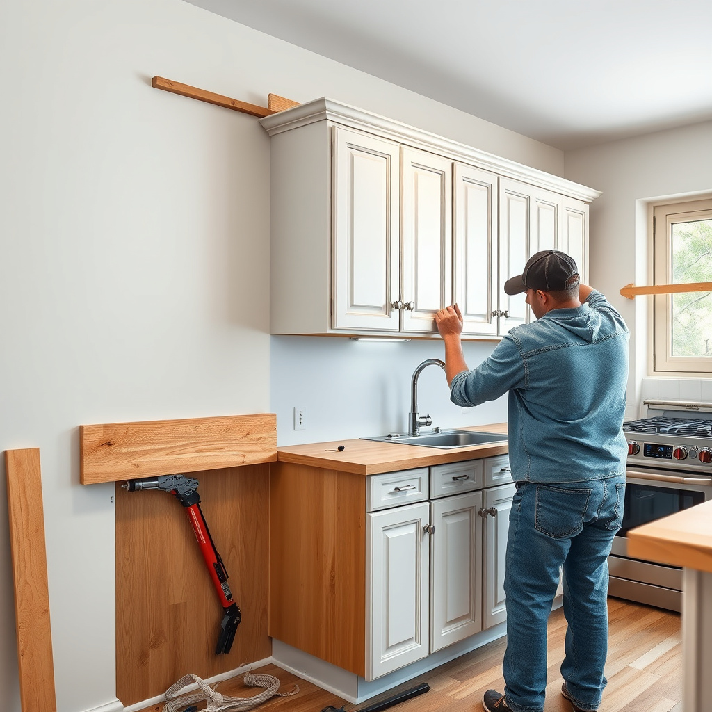 How to Remove Kitchen Cabinets Safely and Efficiently 7 Detaching Cabinets from Walls
