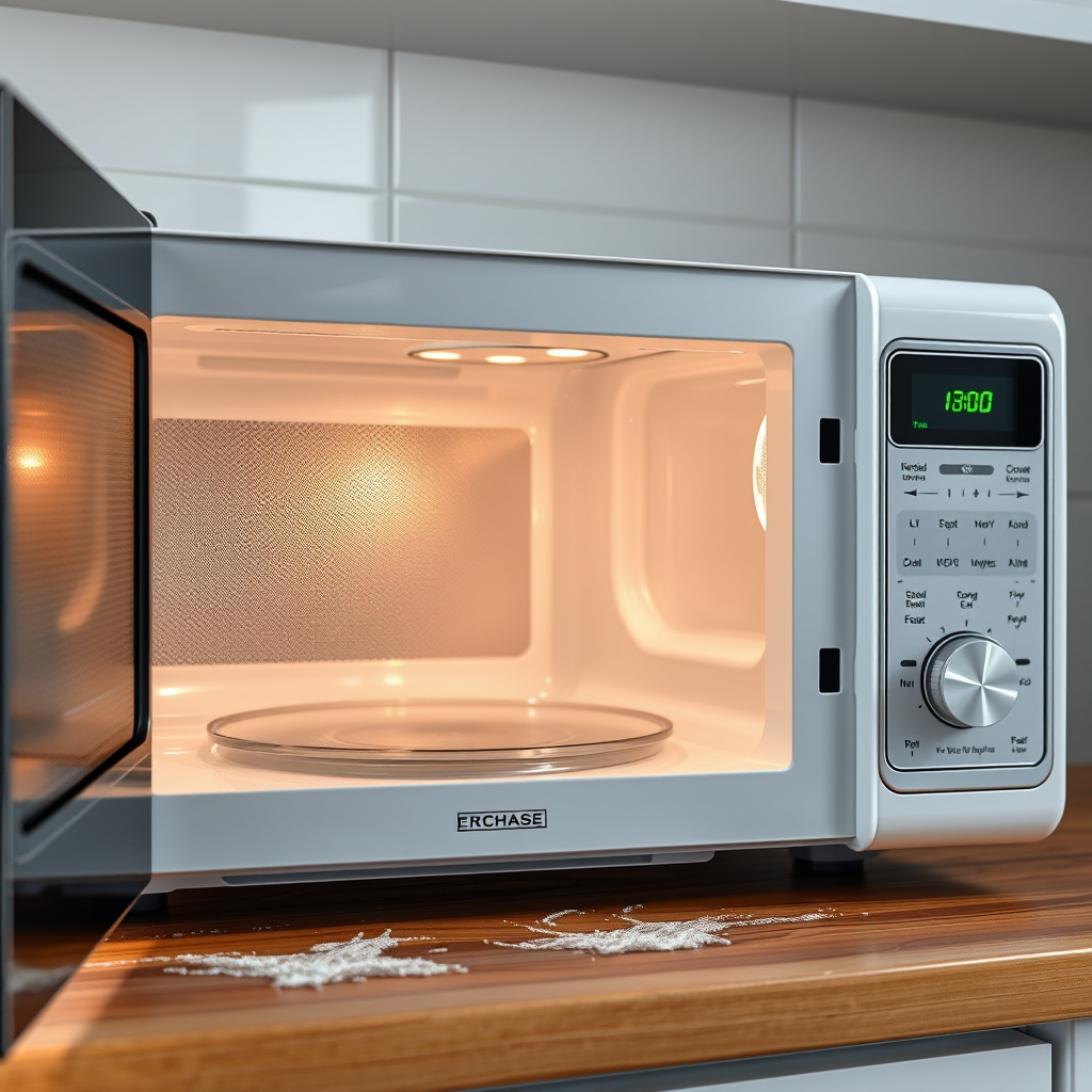 Effective Cleaning of Microwaves