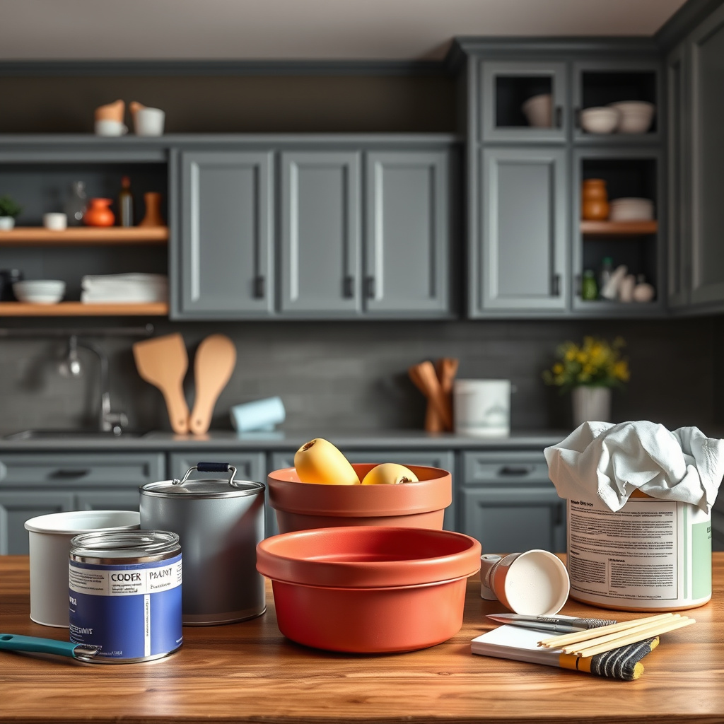 Essential Materials for Cabinet Painting