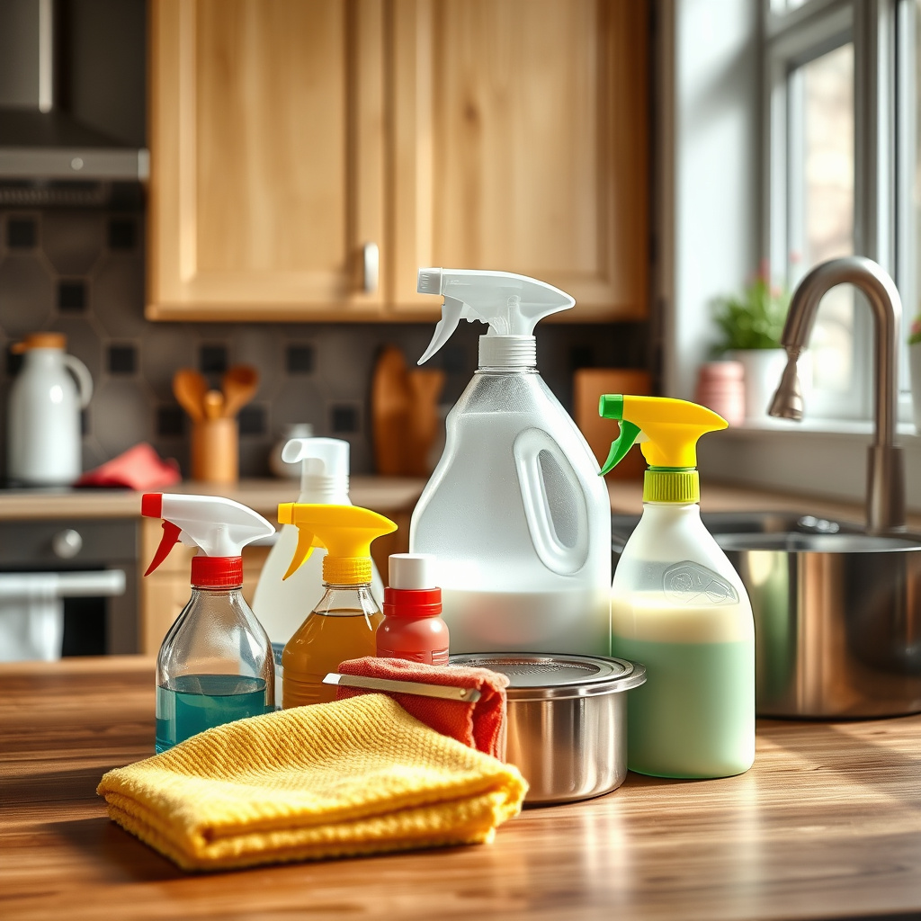 How to Clean Kitchen Efficiently: Step-by-Step Guide for a Sparkling Space 4 Gathering Essential Cleaning Supplies