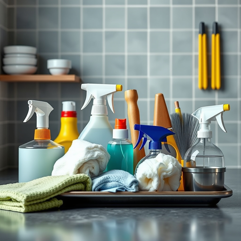 How to Deep Clean Kitchen: A Step-by-Step Guide for Sparkling Results 3 Gathering Essential Cleaning Tools and Supplies