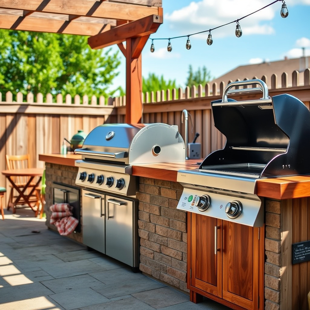 How to Build an Outdoor Kitchen: A Step-by-Step Guide for Your Backyard 9 Grills and Cooking Equipment
