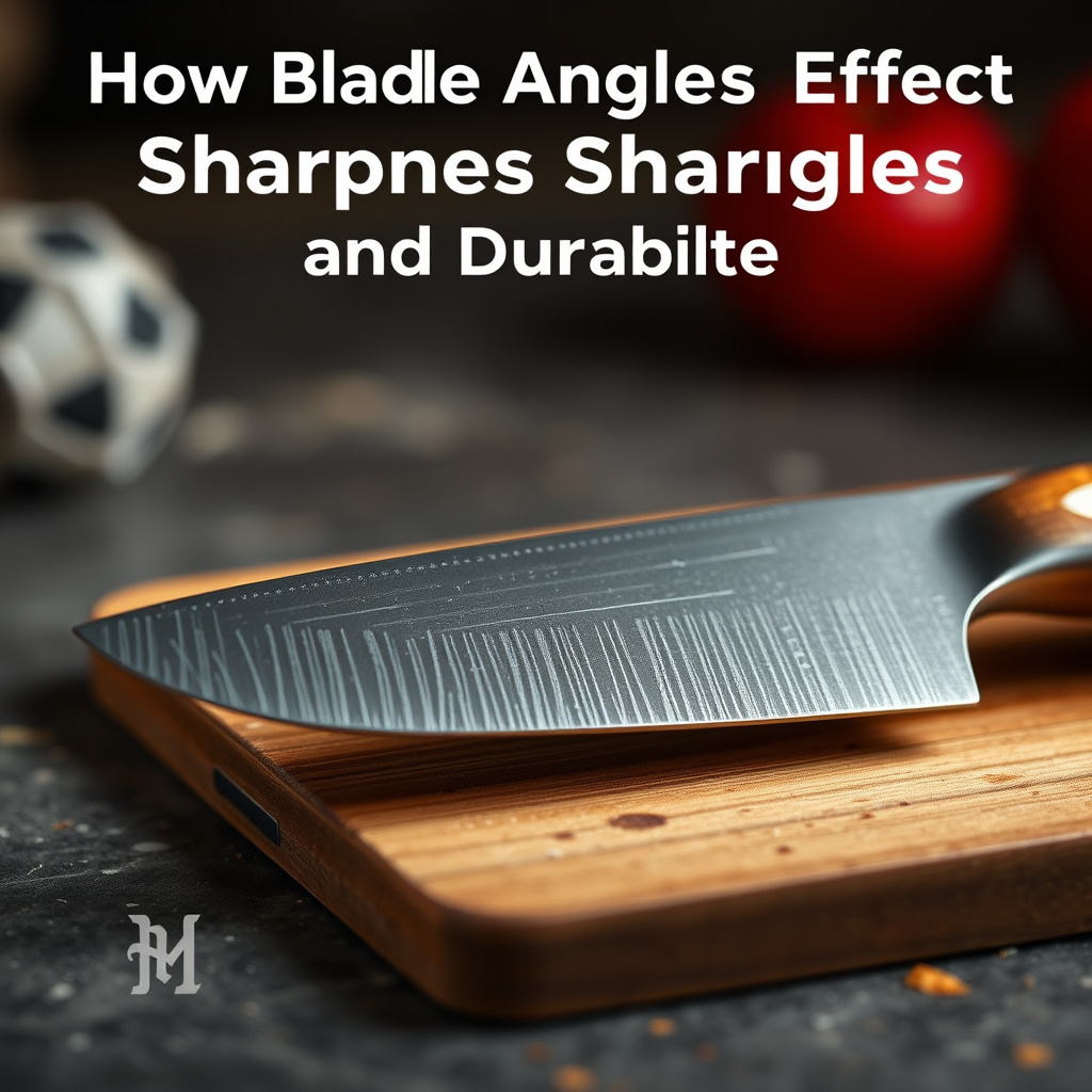 How Blade Angles Affect Sharpness and Durability