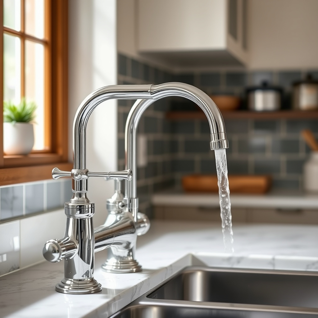 How long does it typically take to replace a kitchen faucet?