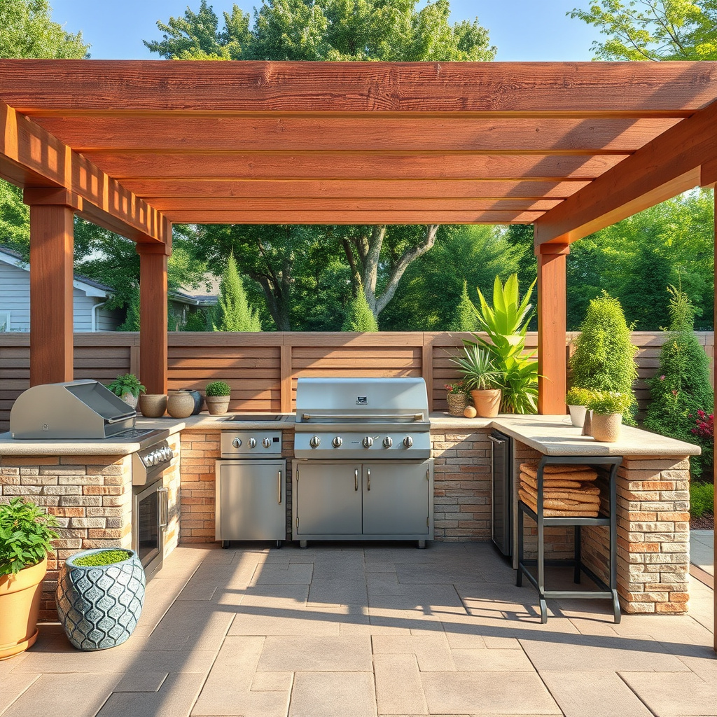 How to Build an Outdoor Kitchen: A Step-by-Step Guide for Your Backyard 22 How much space do I need for an outdoor kitchen?