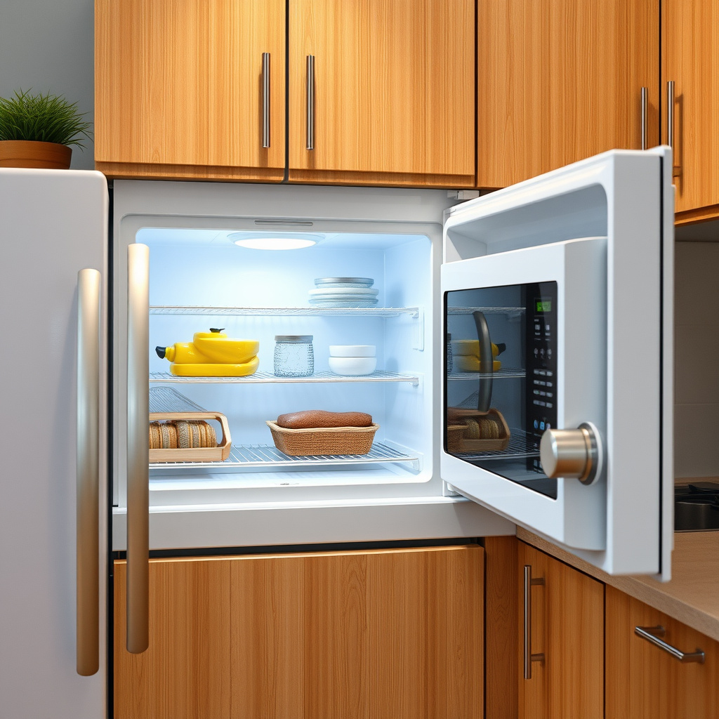 How to Clean Kitchen Efficiently: Step-by-Step Guide for a Sparkling Space 10 Maintaining Refrigerator and Microwave Hygiene