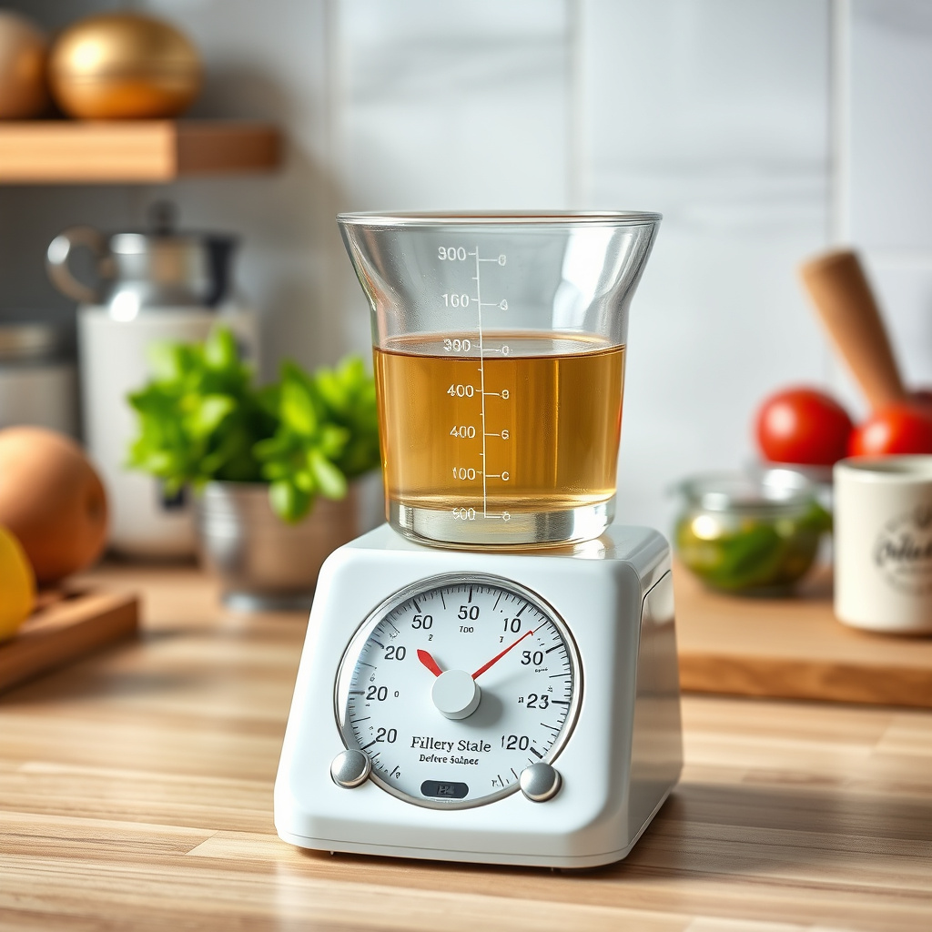 Measuring Liquids with a Kitchen Scale