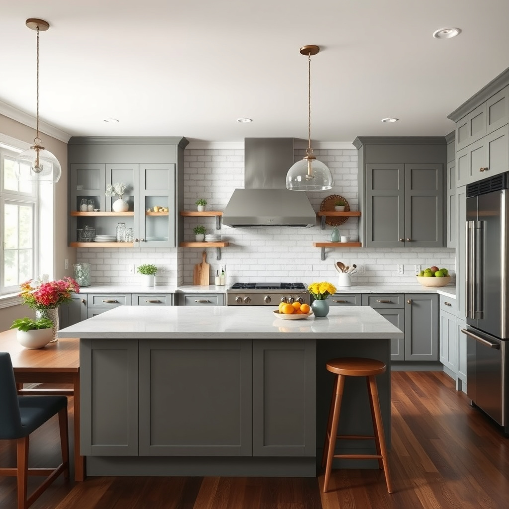 Mid-Size and Large Kitchens