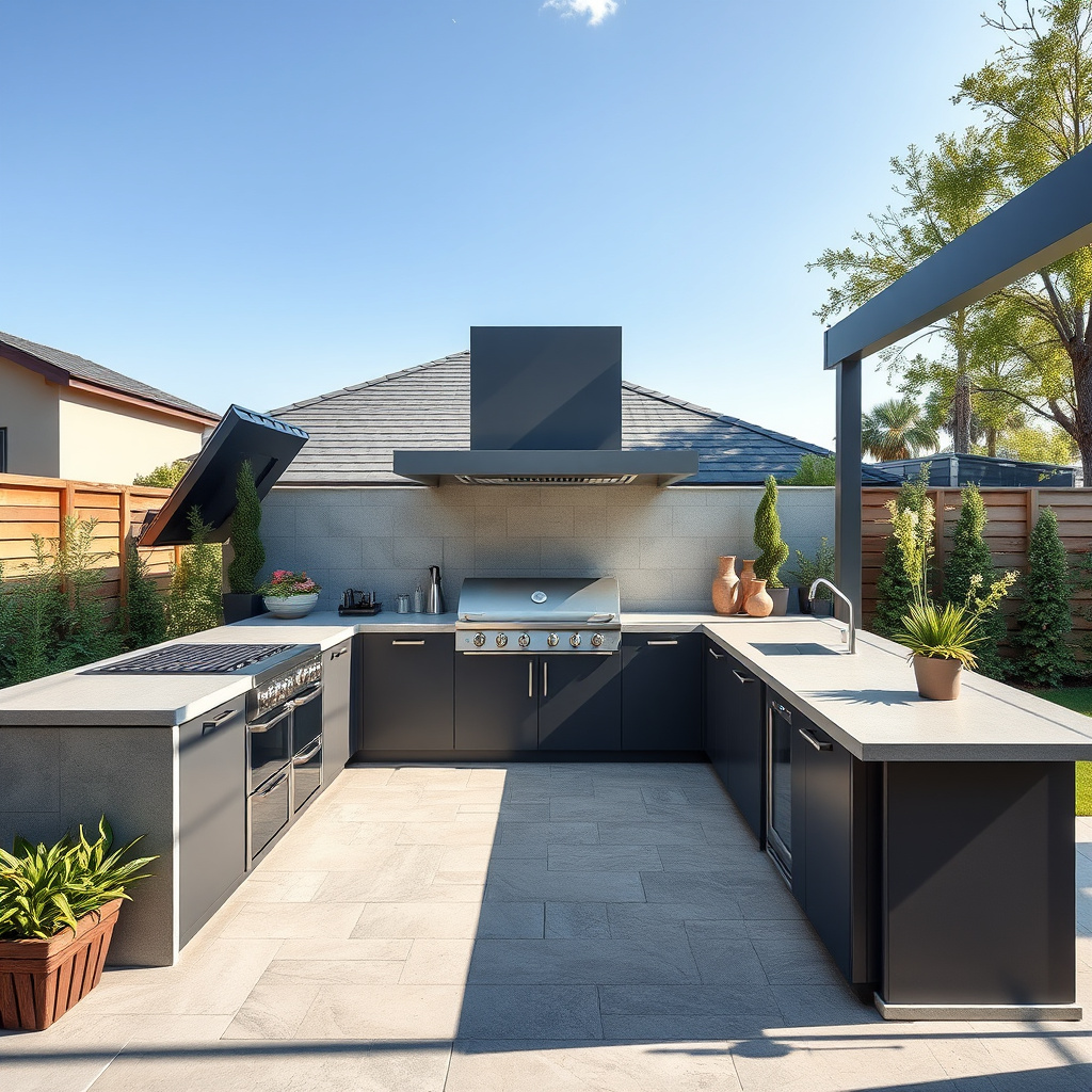 How to Build an Outdoor Kitchen: A Step-by-Step Guide for Your Backyard 16 Modern and Sleek Outdoor Kitchens