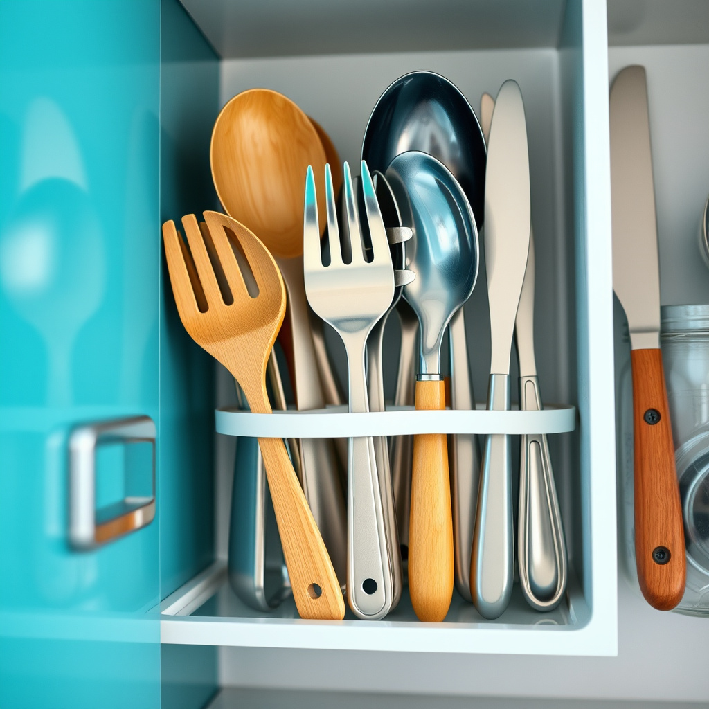 Organizing Utensils and Cutlery Efficiently