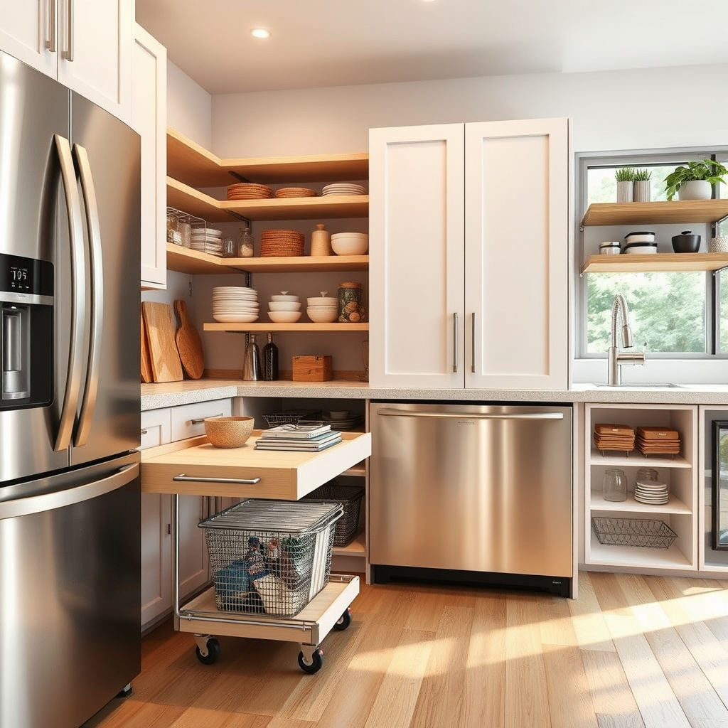 Pull-Out and Rolling Storage Units