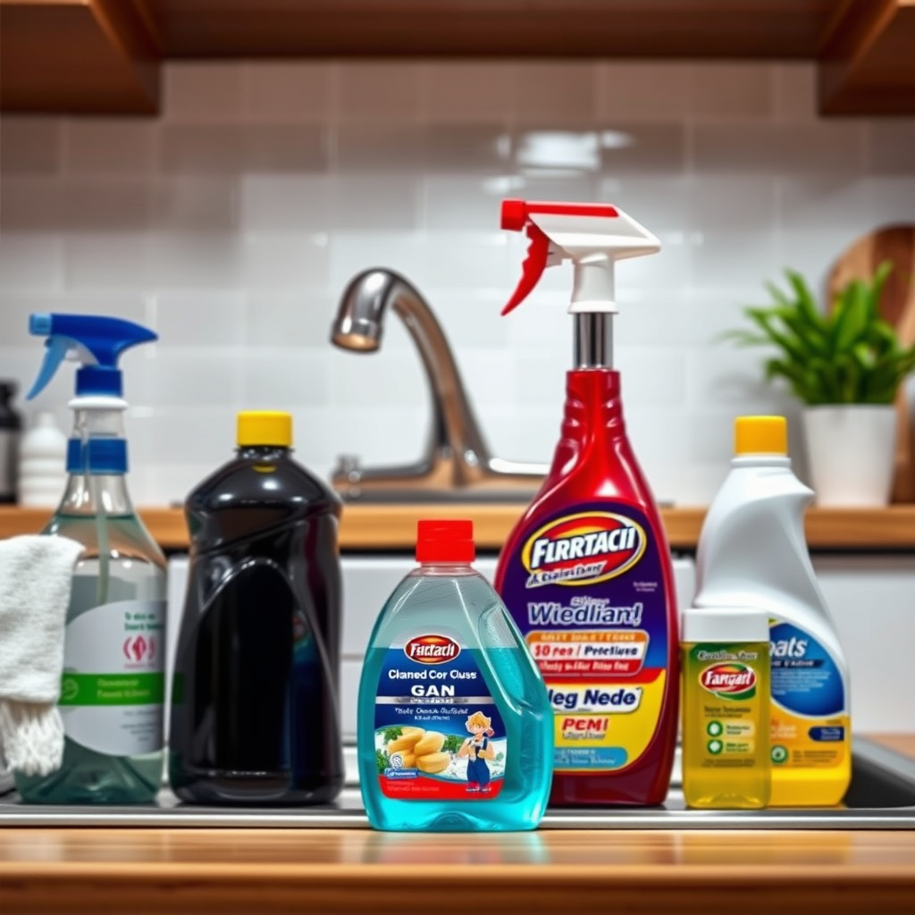 Recommended Cleaning Products