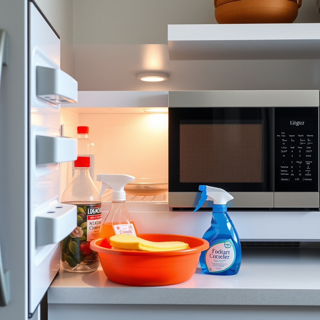 How to Deep Clean Kitchen: A Step-by-Step Guide for Sparkling Results 7 Refrigerator and Microwave Cleaning Essentials