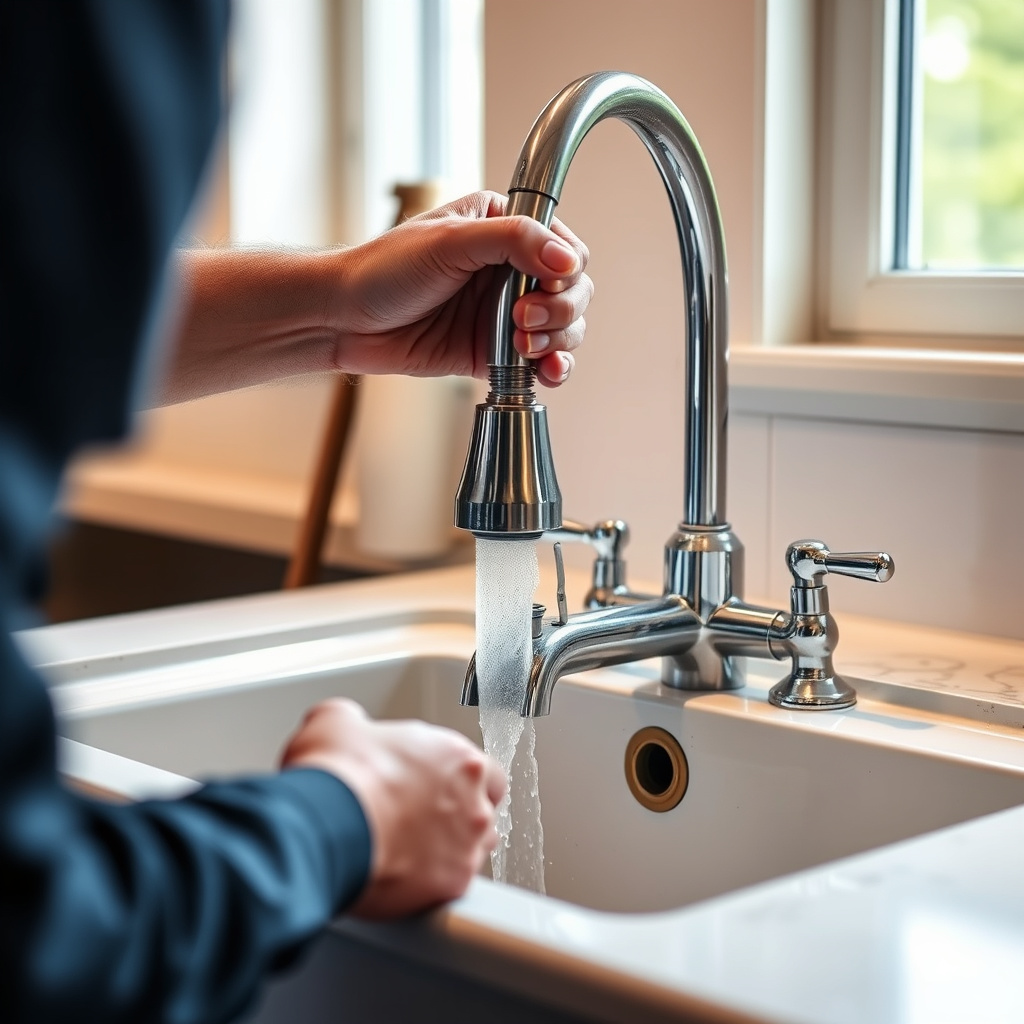 Removing the Faucet from the Sink