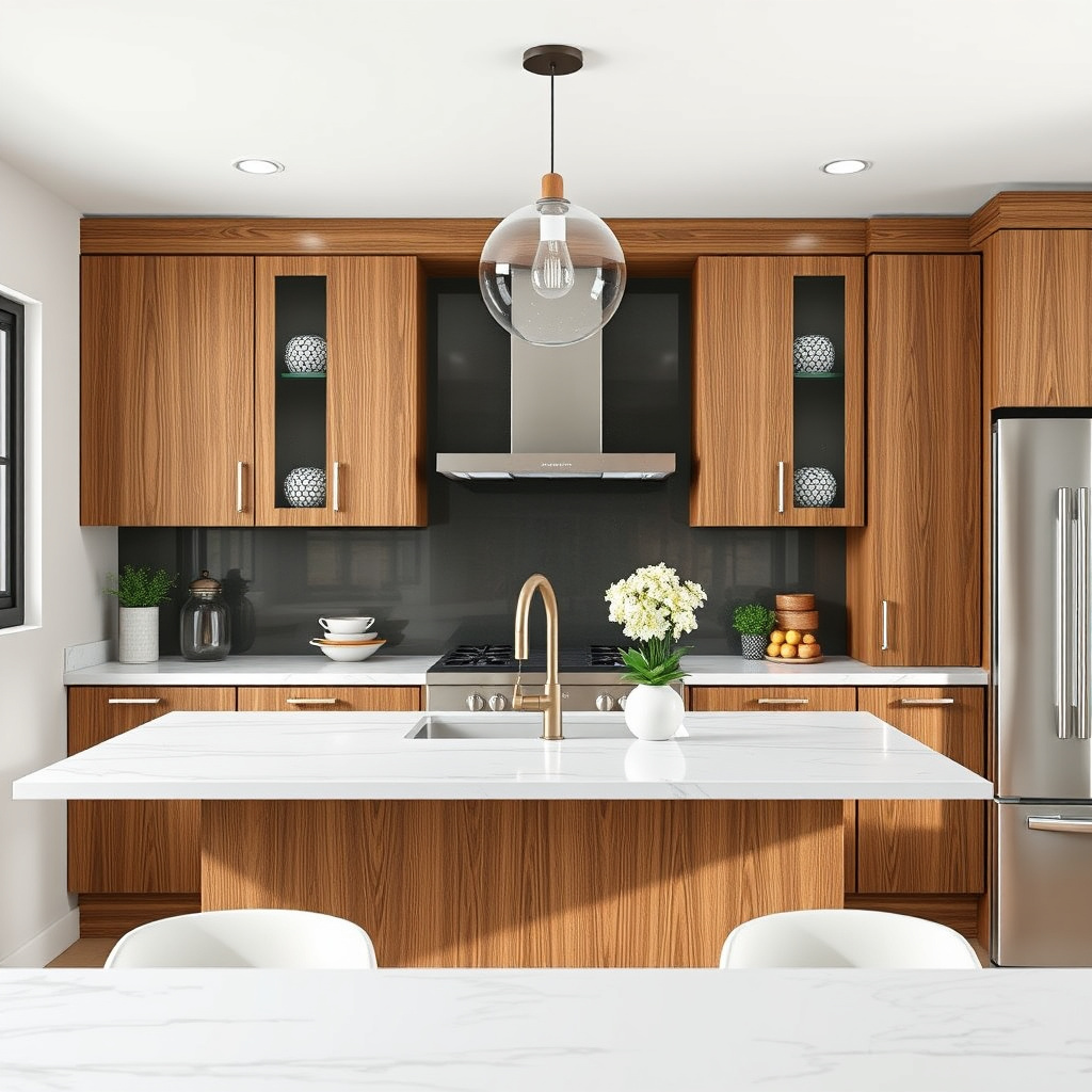 Selecting Modern Colors to Refresh Oak Cabinets