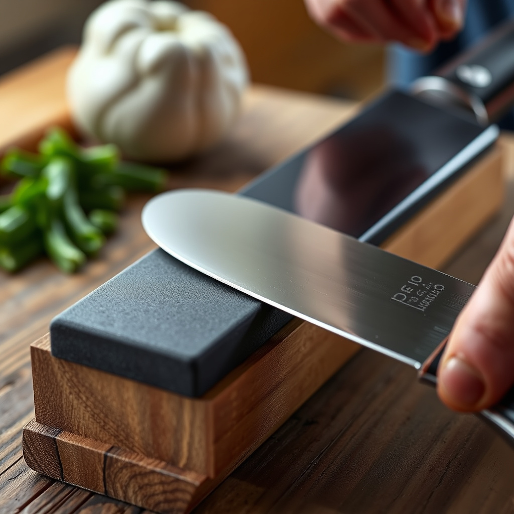 Step-by-Step Whetstone Sharpening Technique
