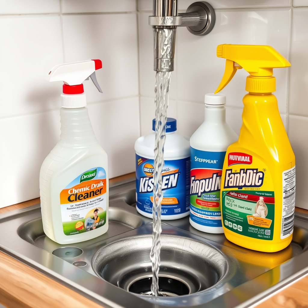 Types of Chemical Drain Cleaners