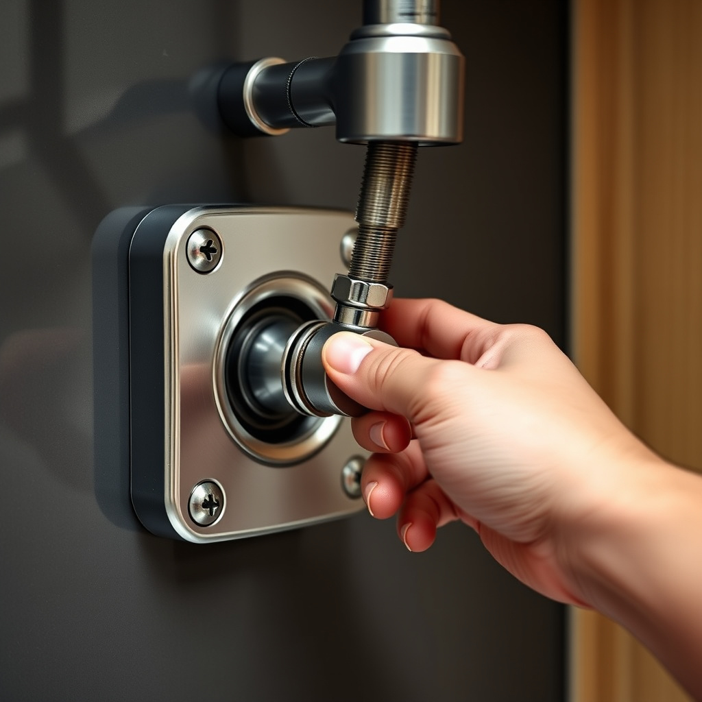Unlocking Faucet Mounting Hardware