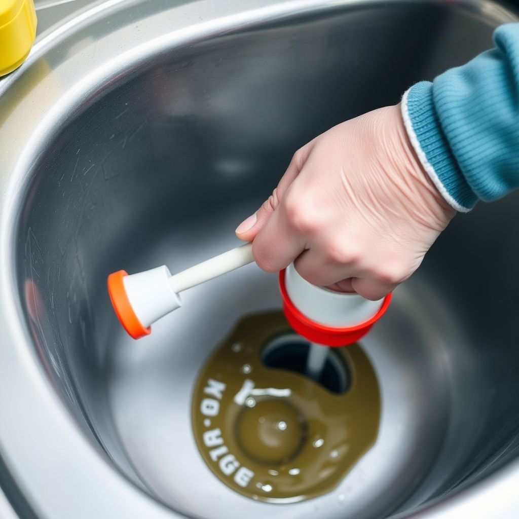 Using a Plunger to Dislodge the Blockage