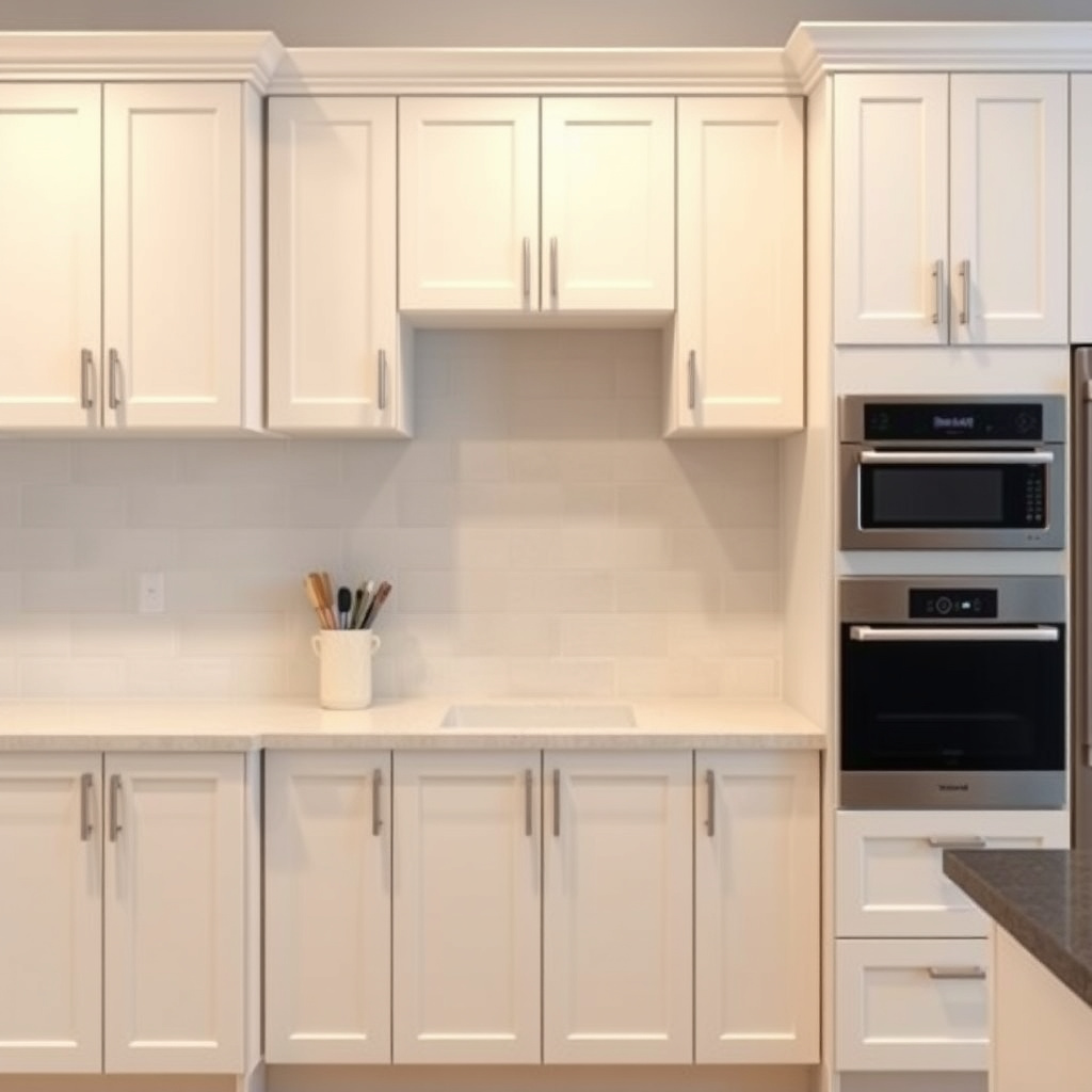 Why are wall cabinets usually shallower than base cabinets?