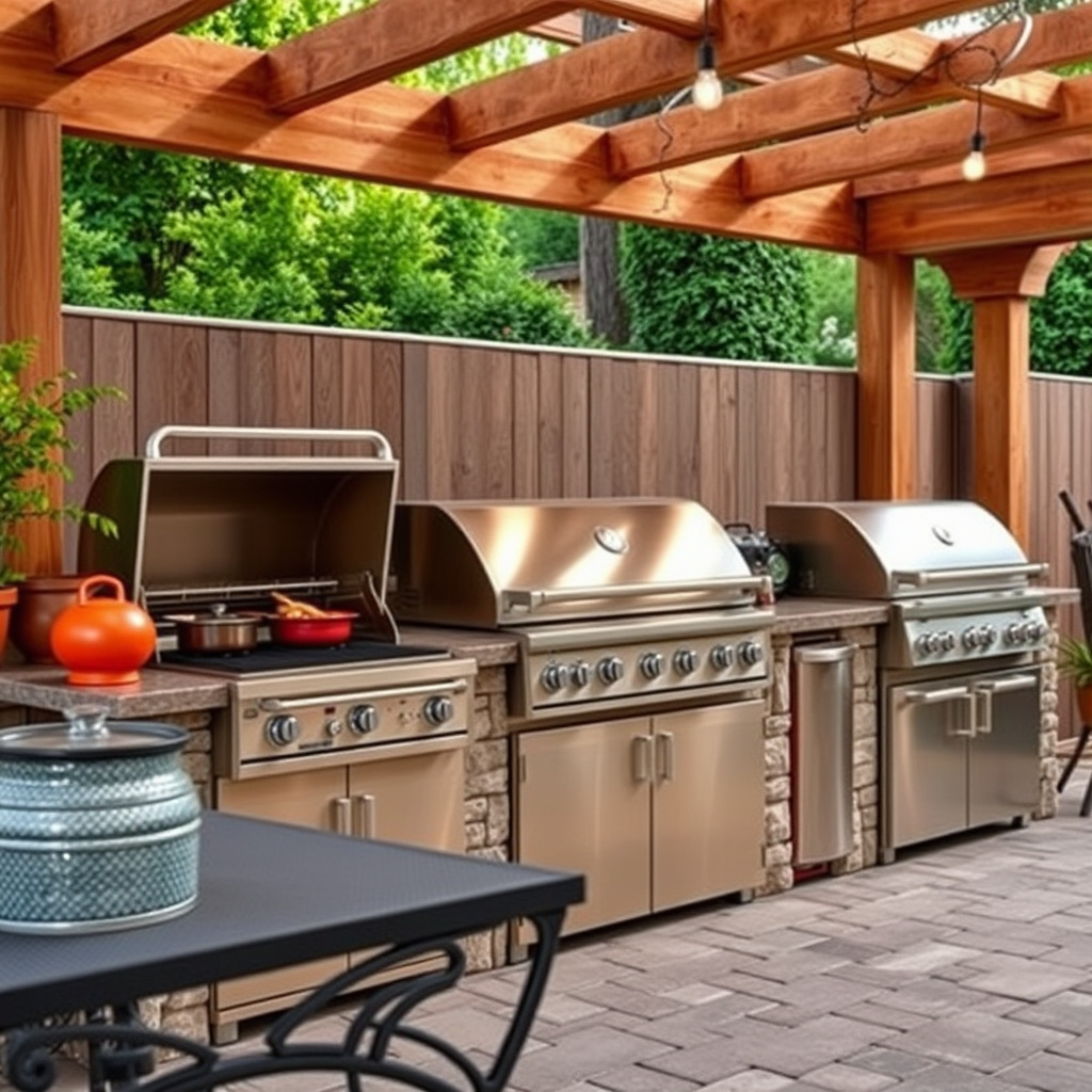 How Much Does an Outdoor Kitchen Cost? A Detailed Price Guide 3 Appliances and Cooking Equipment