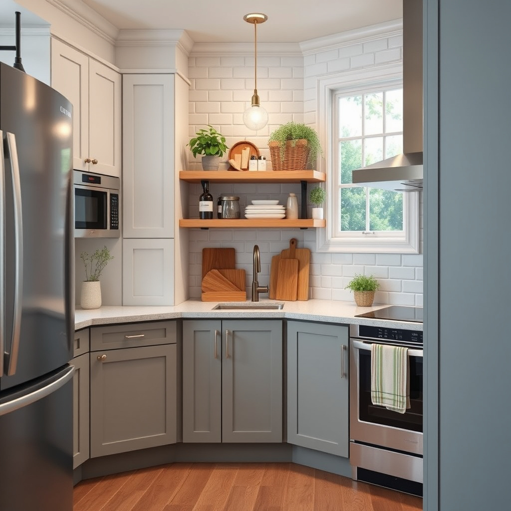 How to Decorate Kitchen Counter Corner for Style and Functionality 3 Balancing Style and Practicality