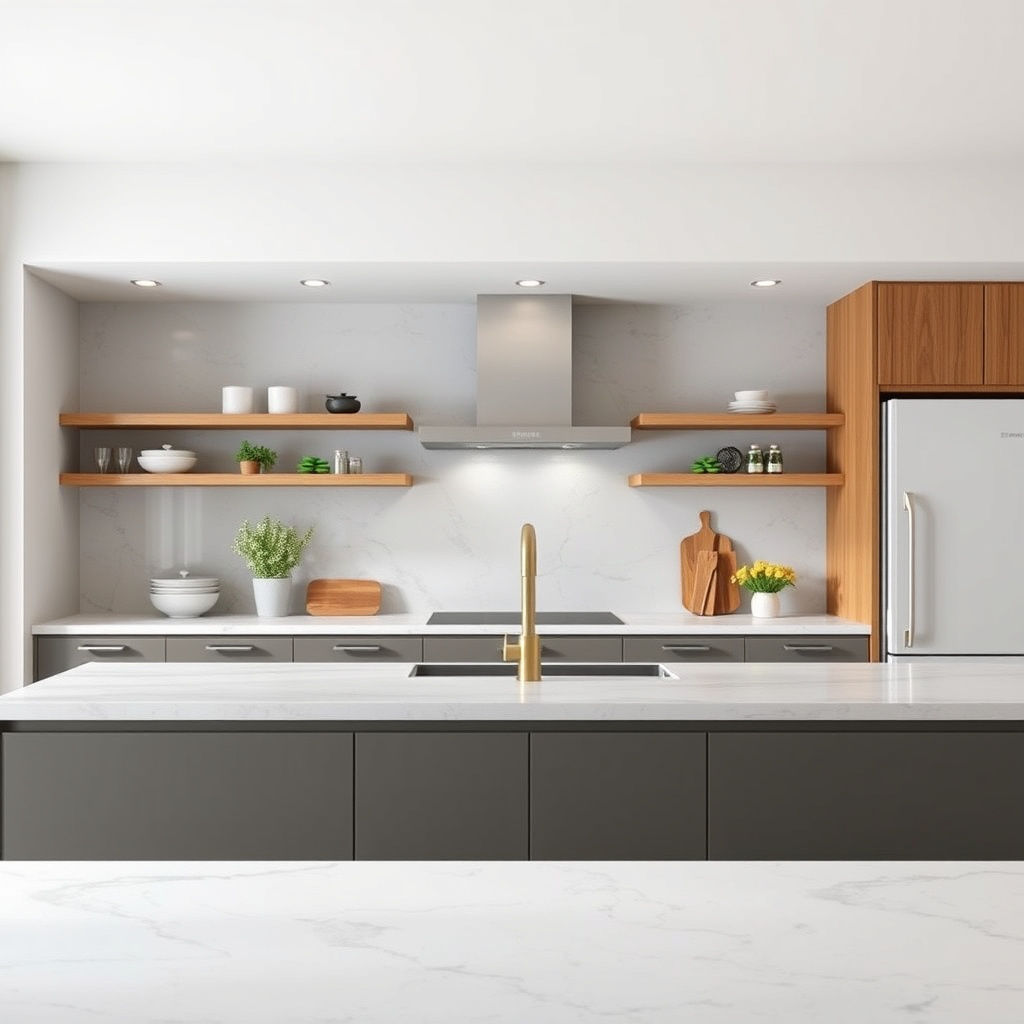 How Much to Fit a Kitchen: Costs and Budgeting Tips 3 Cabinetry and Countertops Expenses