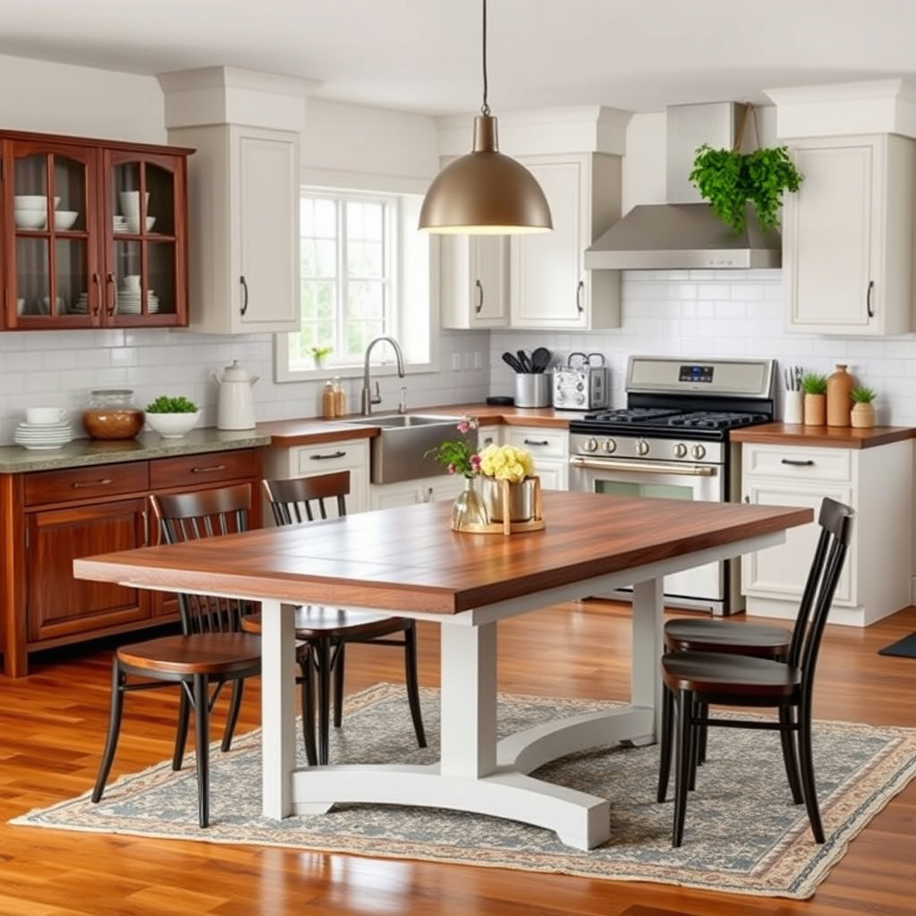 How Tall Is a Kitchen Table? Finding the Perfect Height for Your Space 4 Comparing Kitchen Tables to Standard Dining Tables
