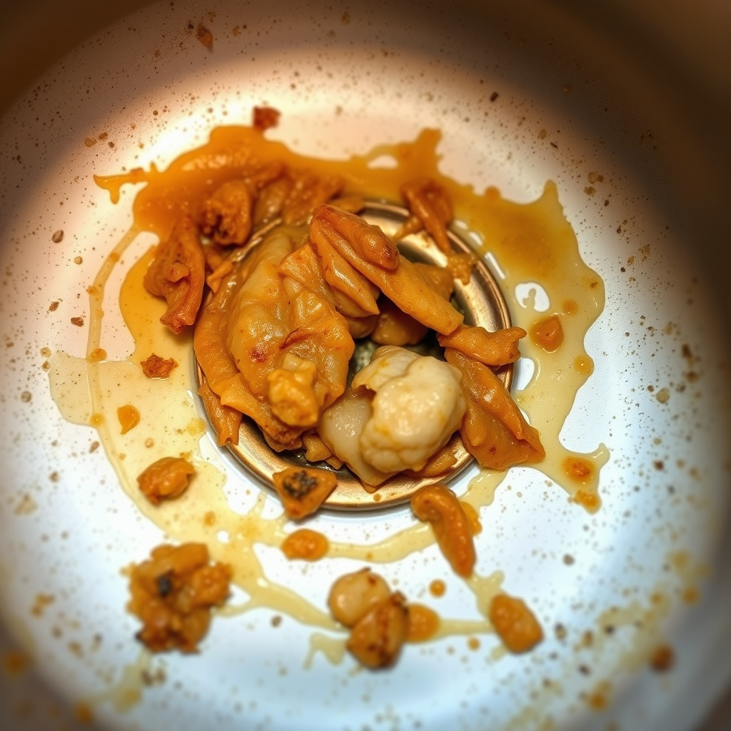 Food Residue and Grease Build-up