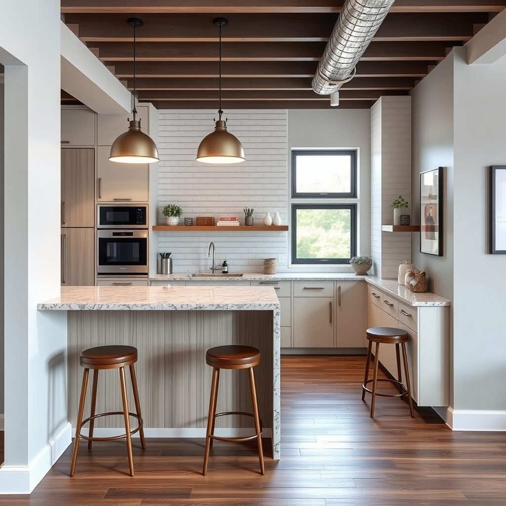 Higher Counters for Seating and Bar Areas