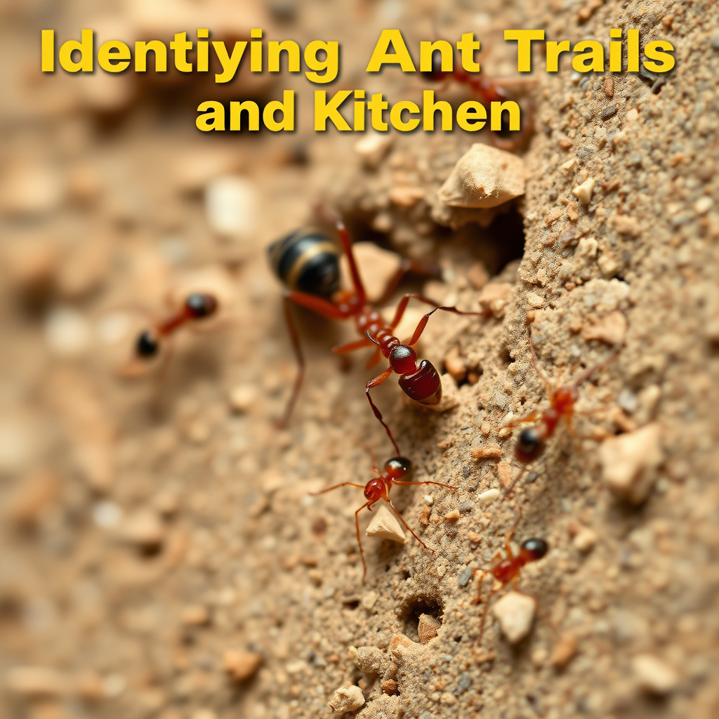 How to Kill Ants in Kitchen: Effective Methods to Eliminate Ants Fast 4 Identifying Ant Trails and Nest Locations