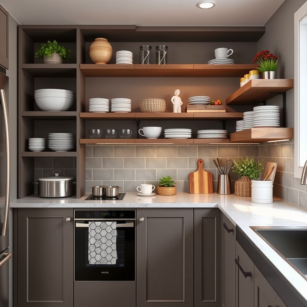 How to Decorate Kitchen Counter Corner for Style and Functionality 6 Maximizing Space with Storage Solutions